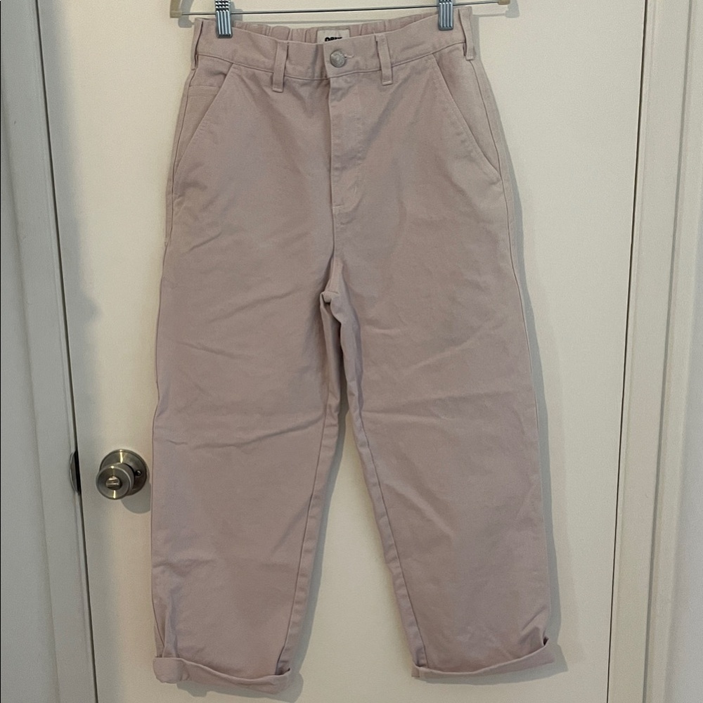 Obey Women's Light Mauve Chino Pants
